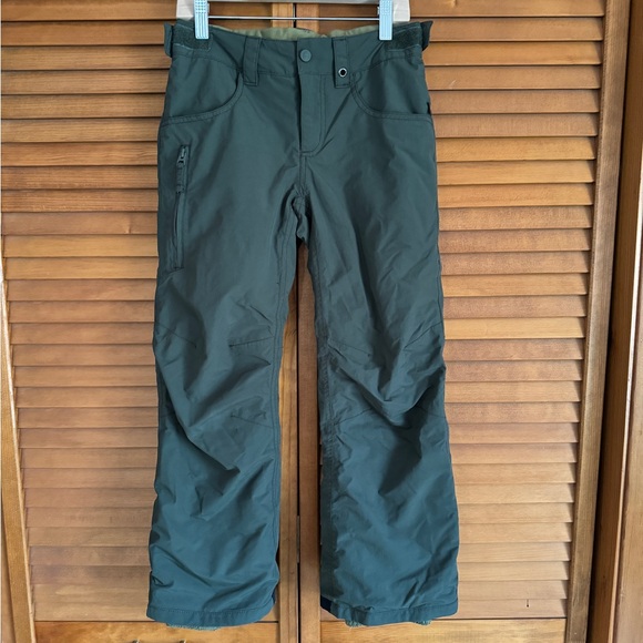 Burton Boys Barnstorm Insulated Ski/Snowboard Pants in Forest Night - Size Small - Picture 4 of 7